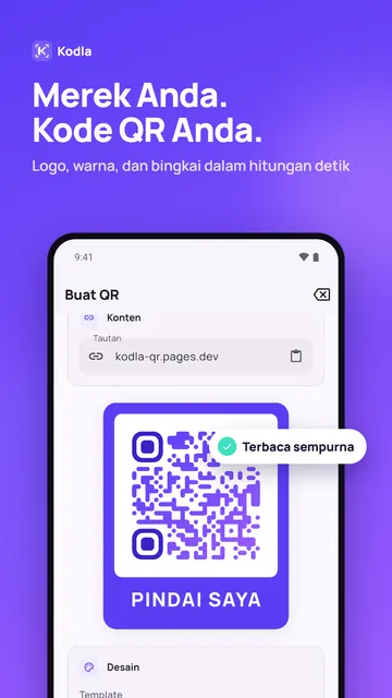 Tangkapan layar Kodla
