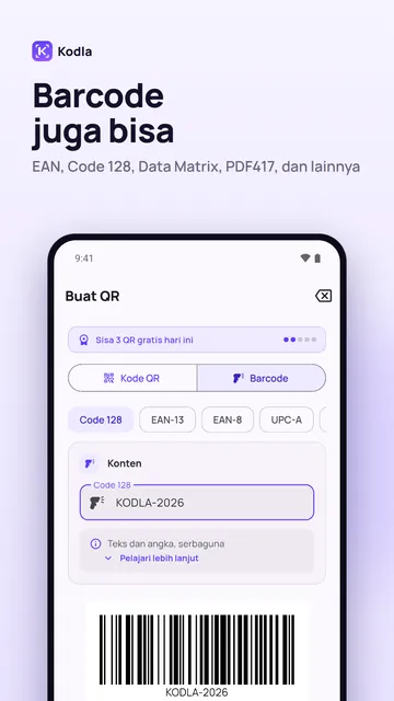 Tangkapan layar Kodla
